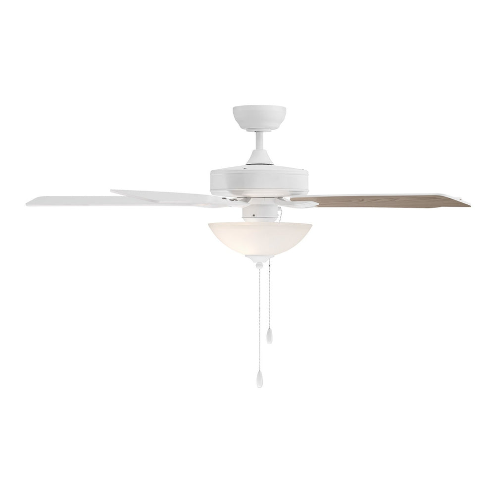 52" Ceiling Fan in White Meridian