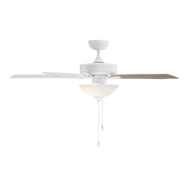 52" Ceiling Fan in White Meridian