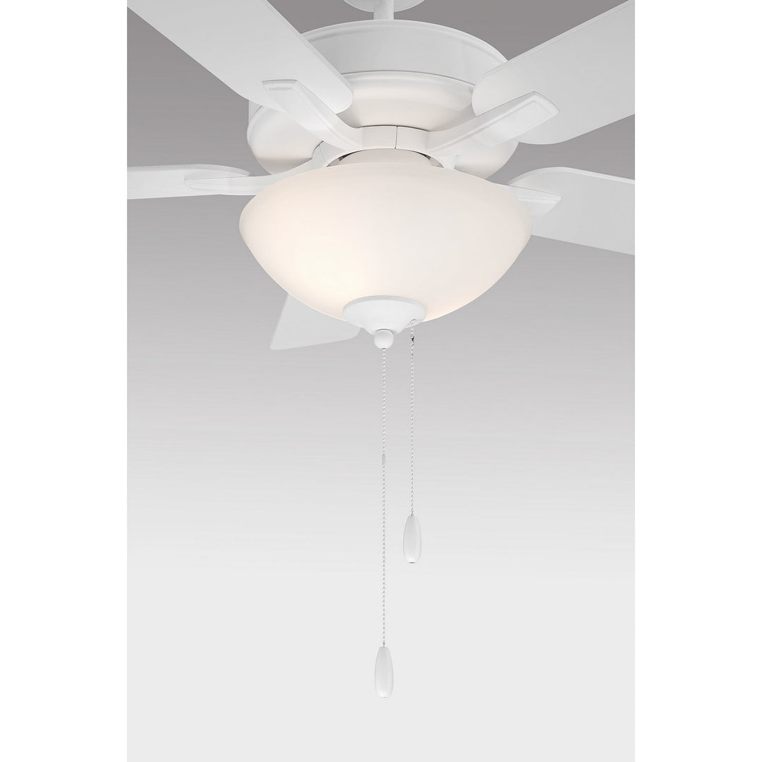 52" Ceiling Fan in White Meridian