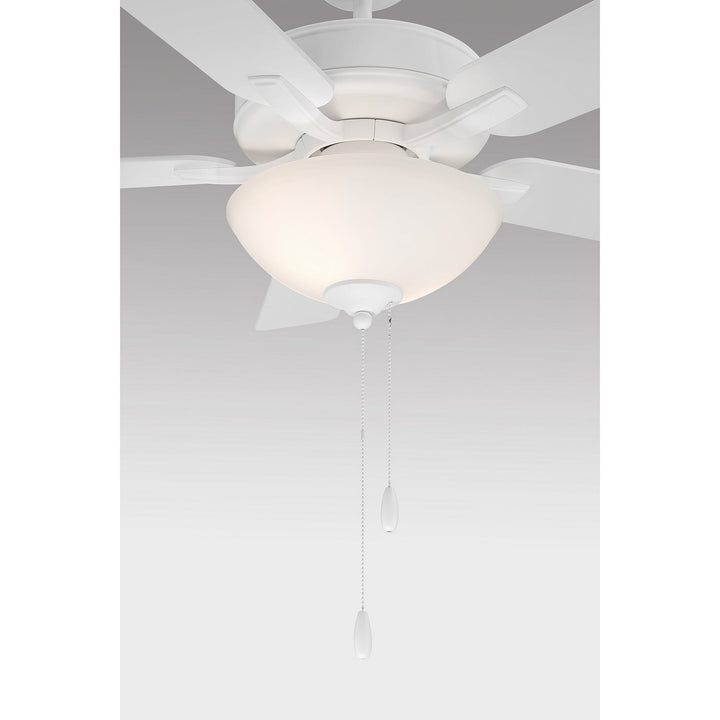 52" Ceiling Fan in White Meridian
