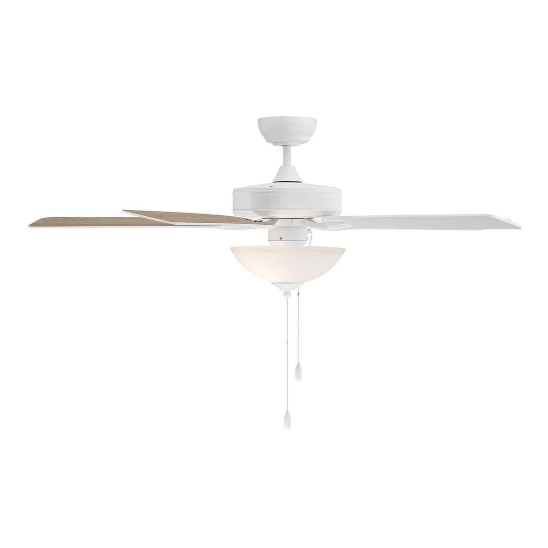 52" Ceiling Fan in White Meridian