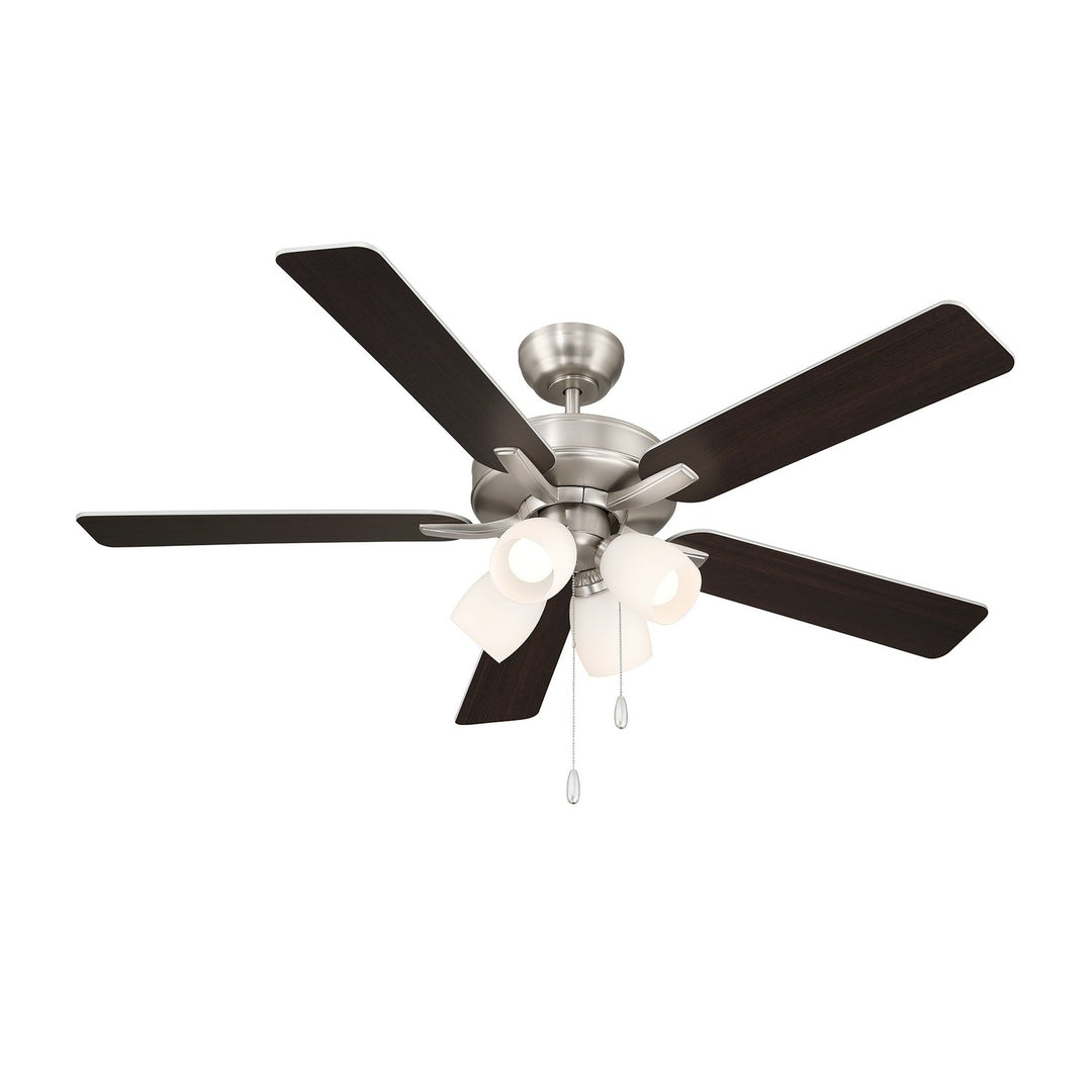 52" Ceiling Fan in Brushed Nickel Meridian