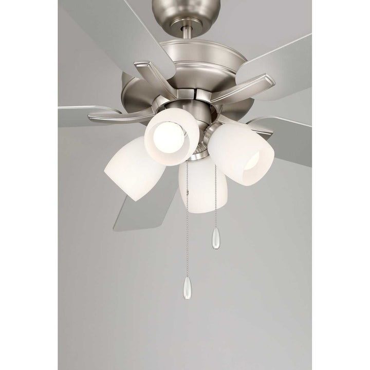 52" Ceiling Fan in Brushed Nickel Meridian