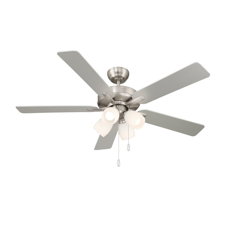 52" Ceiling Fan in Brushed Nickel Meridian