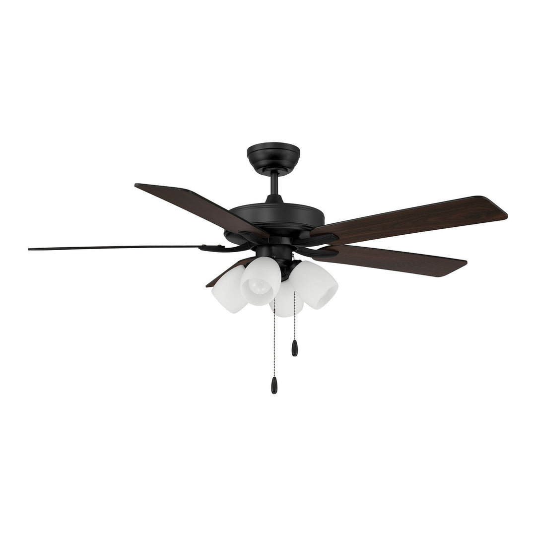52" Ceiling Fan in Matte Black Meridian