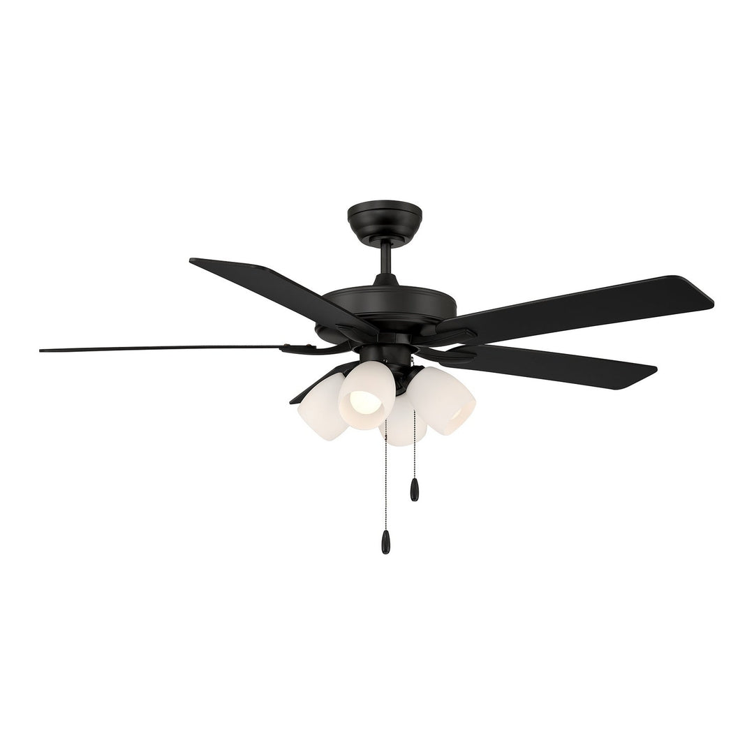 52" Ceiling Fan in Matte Black Meridian