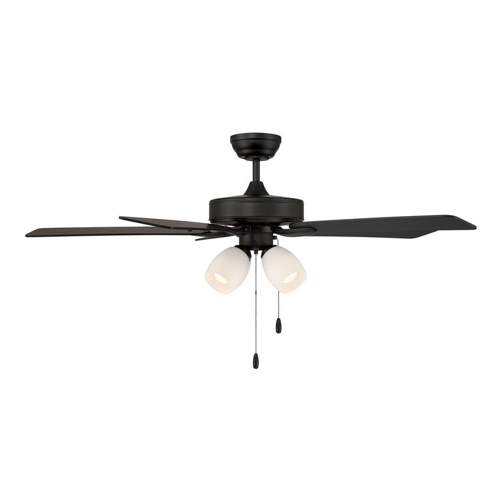 52" Ceiling Fan in Matte Black Meridian