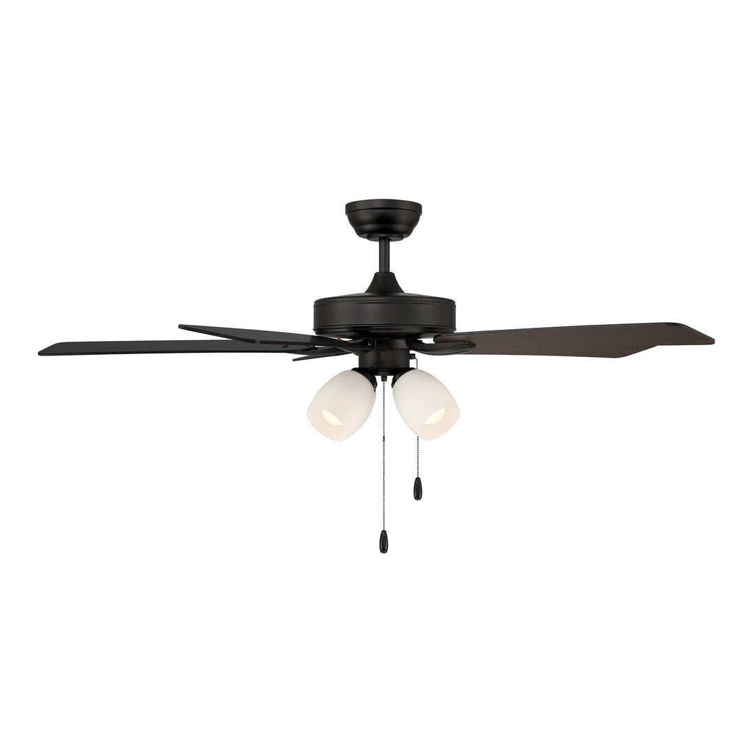 52" Ceiling Fan in Matte Black Meridian