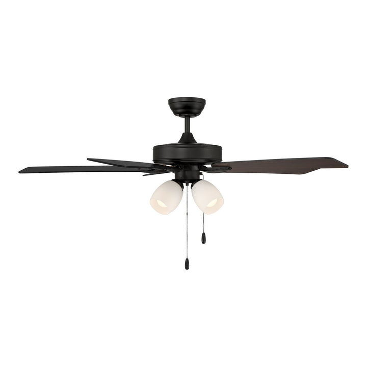 52" Ceiling Fan in Matte Black Meridian