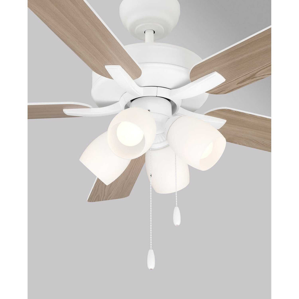 52" Ceiling Fan in White Meridian