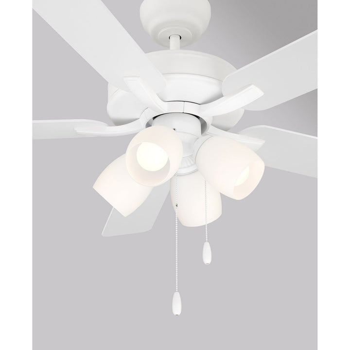 52" Ceiling Fan in White Meridian