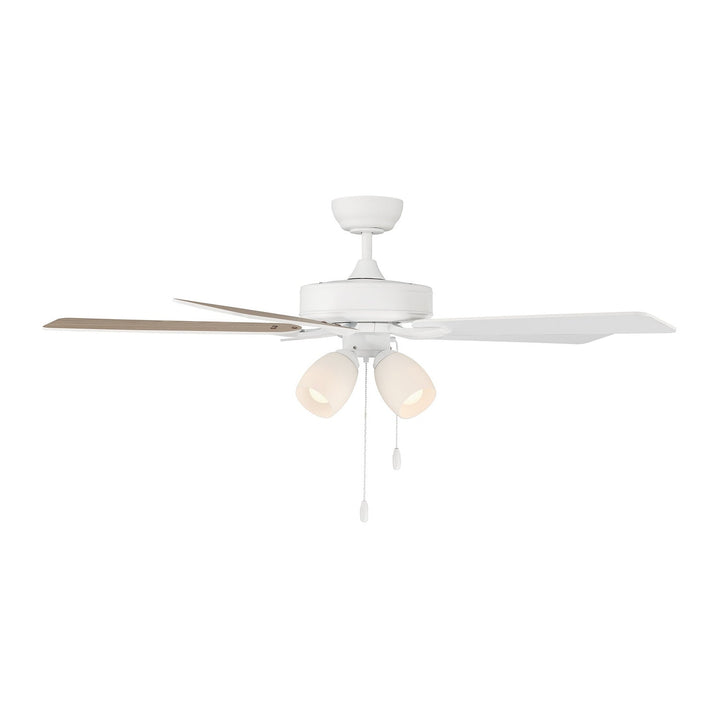 52" Ceiling Fan in White Meridian