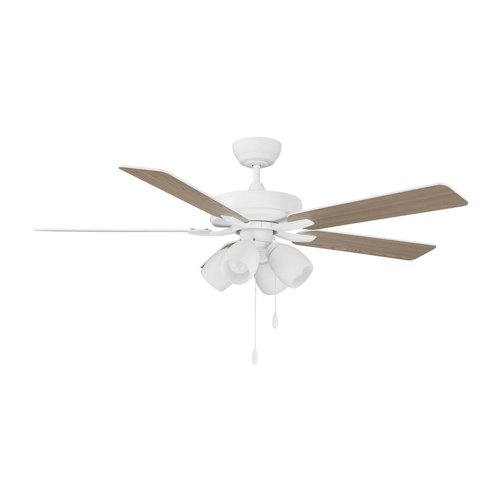 52" Ceiling Fan in White Meridian