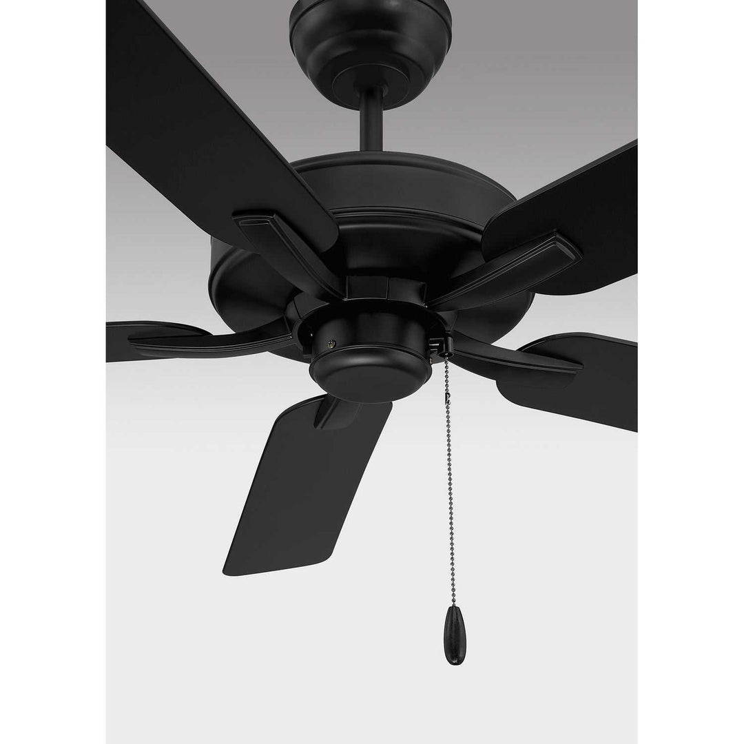 52" Ceiling Fan in Matte Black Meridian