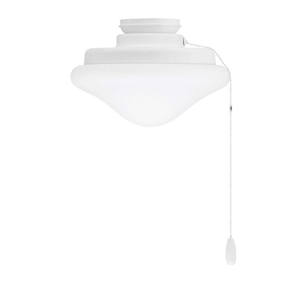 LED Fan Light Kit in White Meridian