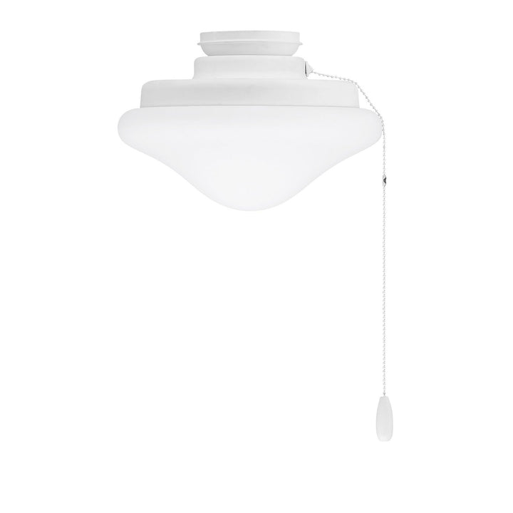 LED Fan Light Kit in White Meridian