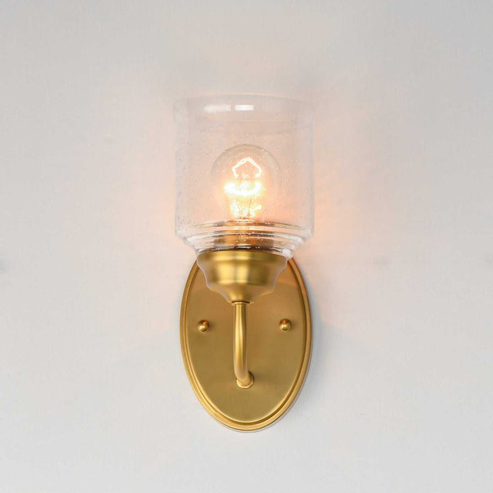 Maxim - 12261CDNAB - One Light Wall Sconce - Acadia - Natural Aged Brass