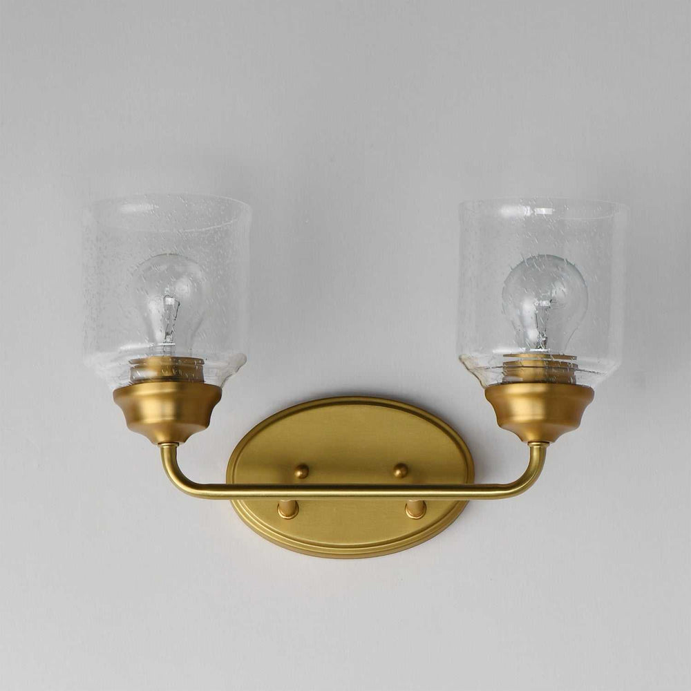 Maxim - 12262CDNAB - Two Light Bath Vanity - Acadia - Natural Aged Brass
