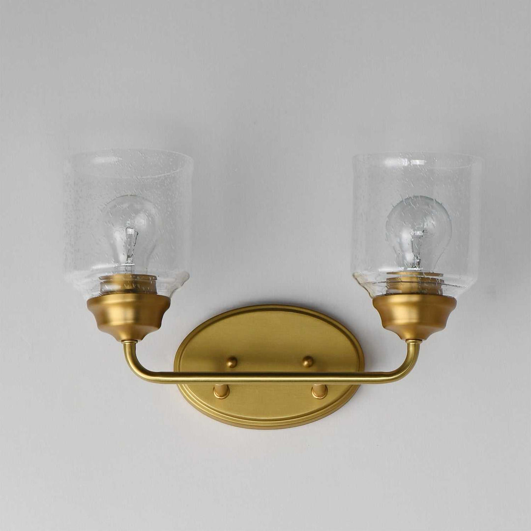 Maxim - 12262CDNAB - Two Light Bath Vanity - Acadia - Natural Aged Brass