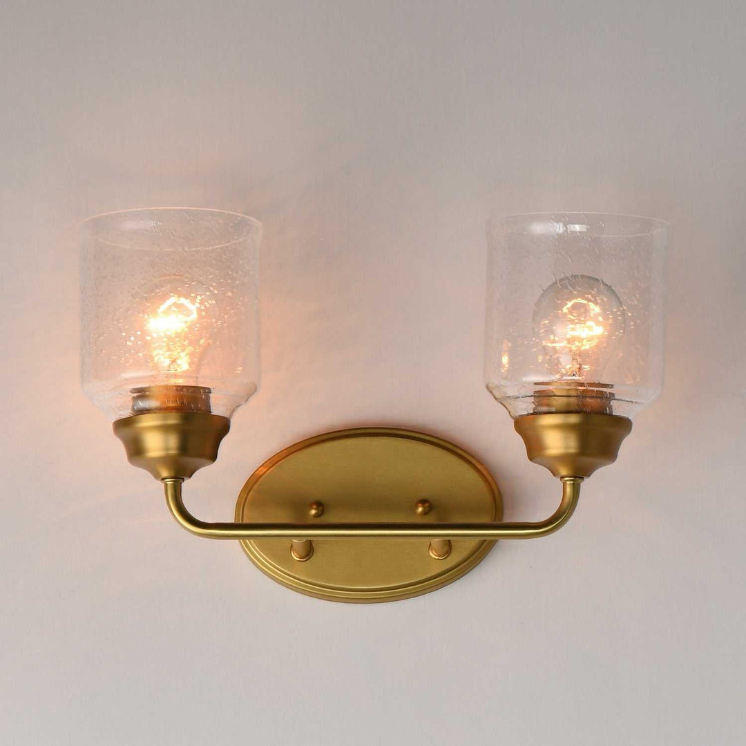 Maxim - 12262CDNAB - Two Light Bath Vanity - Acadia - Natural Aged Brass