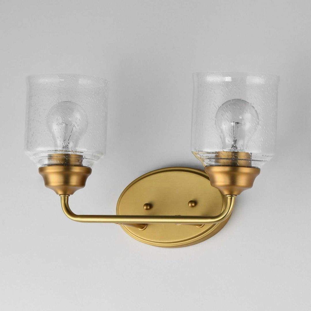 Maxim - 12262CDNAB - Two Light Bath Vanity - Acadia - Natural Aged Brass