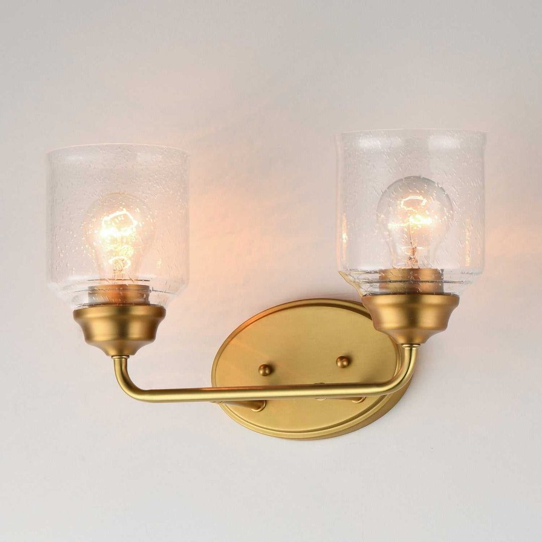 Maxim - 12262CDNAB - Two Light Bath Vanity - Acadia - Natural Aged Brass