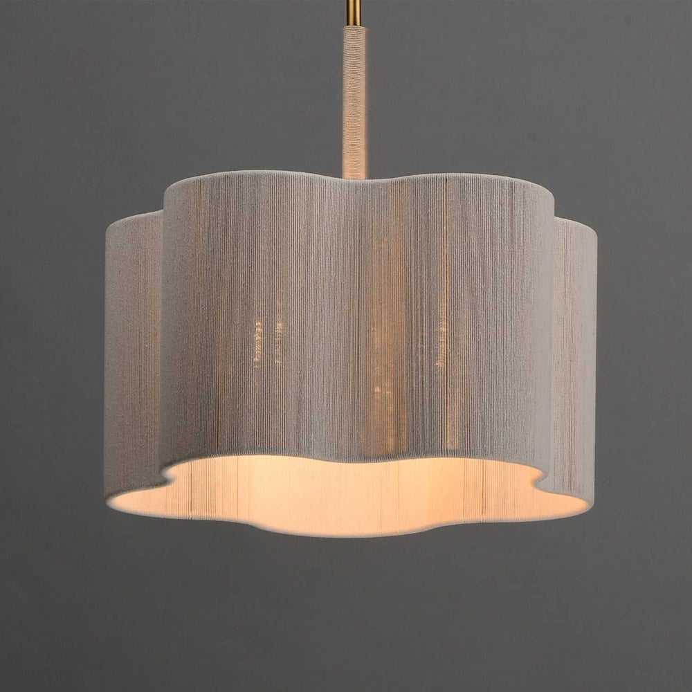 Maxim - 12833OFNAB - Three Light Pendant - Corsica - Natural Aged Brass