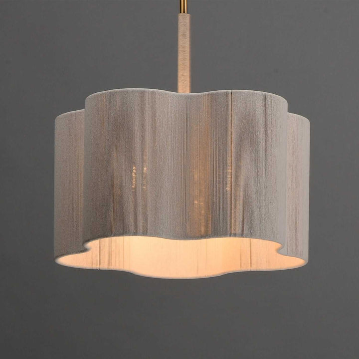 Maxim - 12833OFNAB - Three Light Pendant - Corsica - Natural Aged Brass