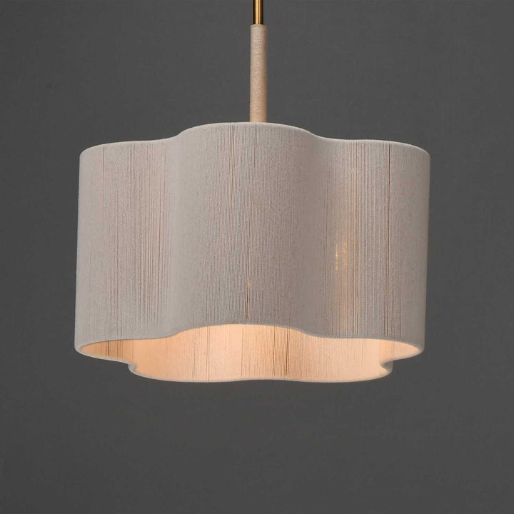 Maxim - 12833OFNAB - Three Light Pendant - Corsica - Natural Aged Brass