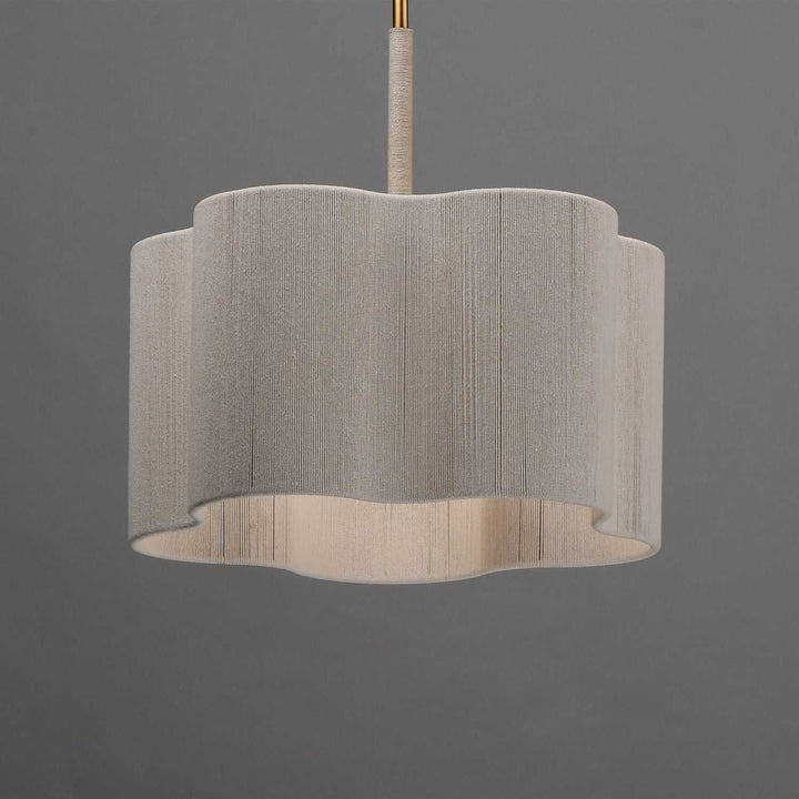 Maxim - 12833OFNAB - Three Light Pendant - Corsica - Natural Aged Brass