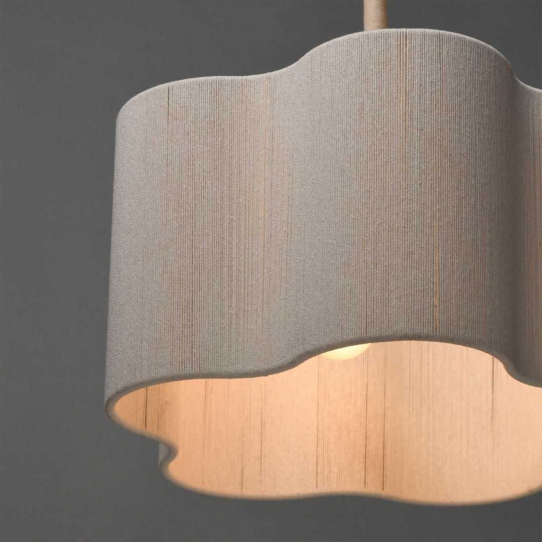 Maxim - 12833OFNAB - Three Light Pendant - Corsica - Natural Aged Brass