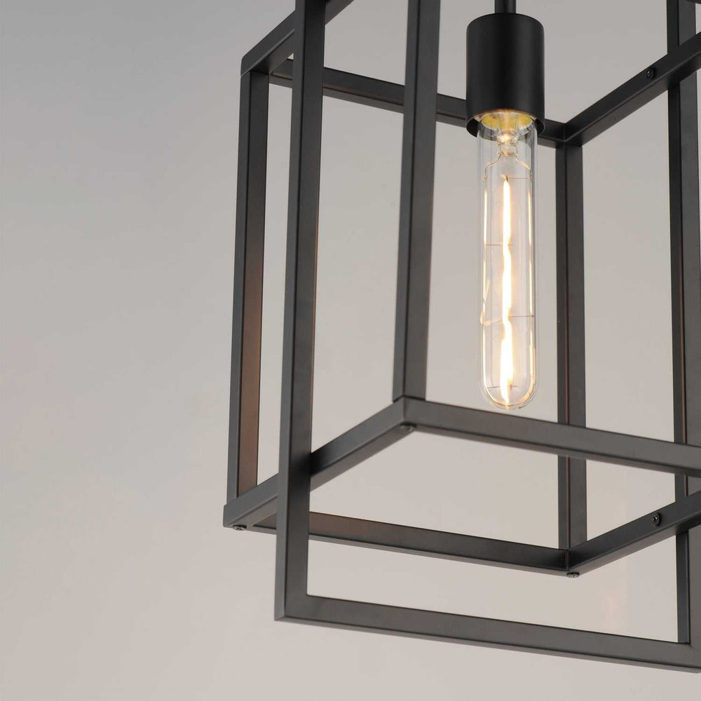 Maxim - 10411BK - One Light Pendant - Gridline - Black