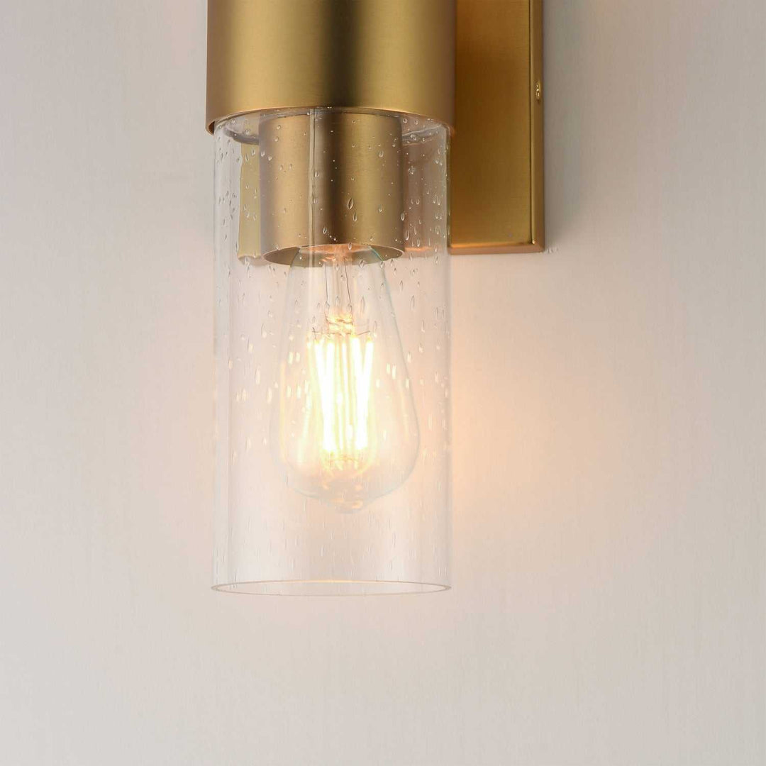 Maxim - 10462CDNAB - Two Light Wall Sconce - Livingston - Natural Aged Brass