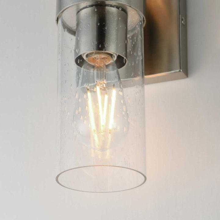 Maxim - 10462CDSN - Two Light Wall Sconce - Livingston - Satin Nickel
