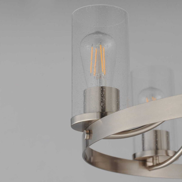 Maxim - 10465CDSN - Five Light Chandelier - Livingston - Satin Nickel