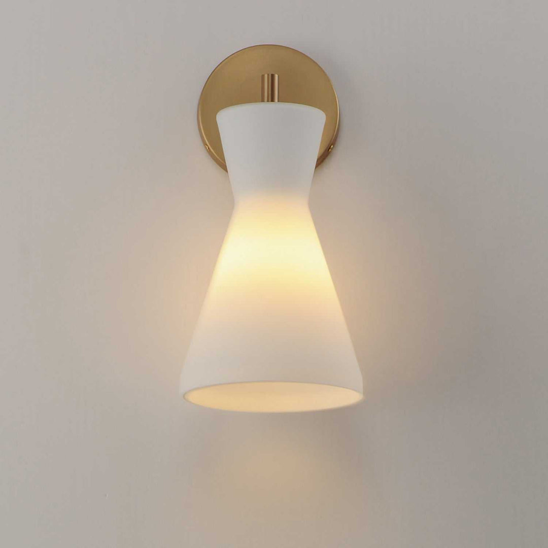 Maxim - 11450SWNAB - One Light Wall Sconce - Sinch - Natural Aged Brass