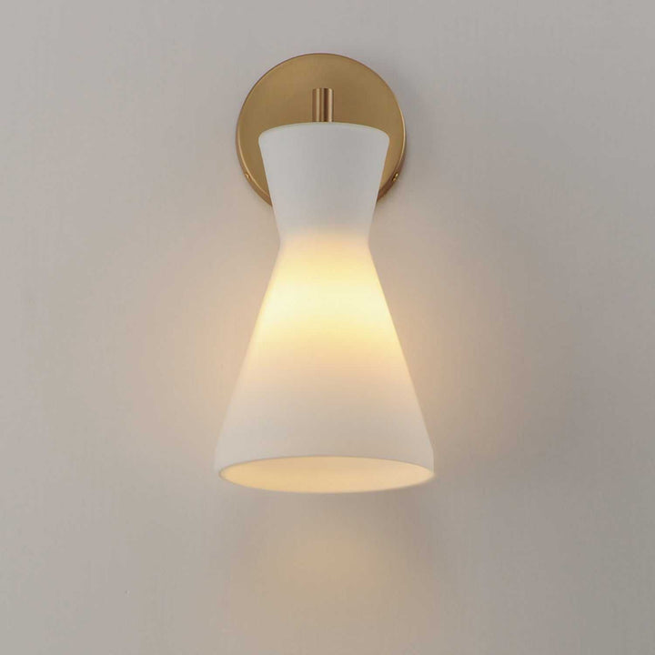 Maxim - 11450SWNAB - One Light Wall Sconce - Sinch - Natural Aged Brass