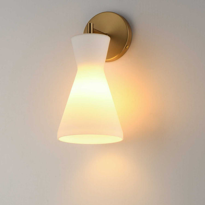 Maxim - 11450SWNAB - One Light Wall Sconce - Sinch - Natural Aged Brass