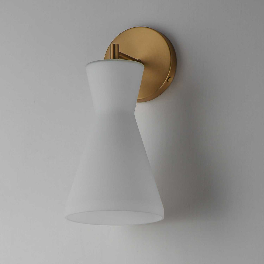 Maxim - 11450SWNAB - One Light Wall Sconce - Sinch - Natural Aged Brass