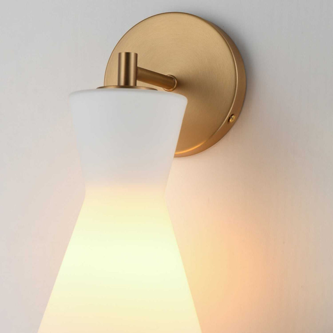 Maxim - 11450SWNAB - One Light Wall Sconce - Sinch - Natural Aged Brass