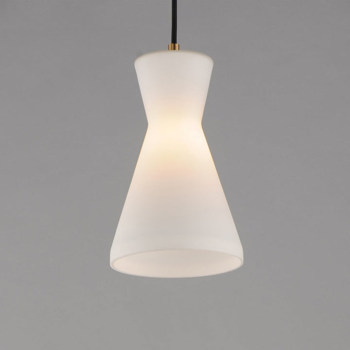 Maxim - 11451SWNAB - One Light Pendant - Sinch - Natural Aged Brass