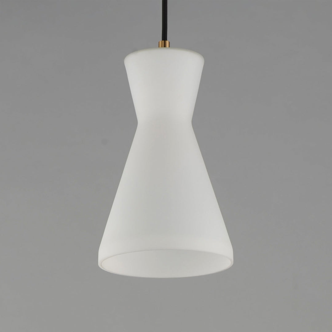 Maxim - 11451SWNAB - One Light Pendant - Sinch - Natural Aged Brass