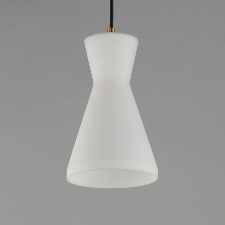 Maxim - 11451SWNAB - One Light Pendant - Sinch - Natural Aged Brass