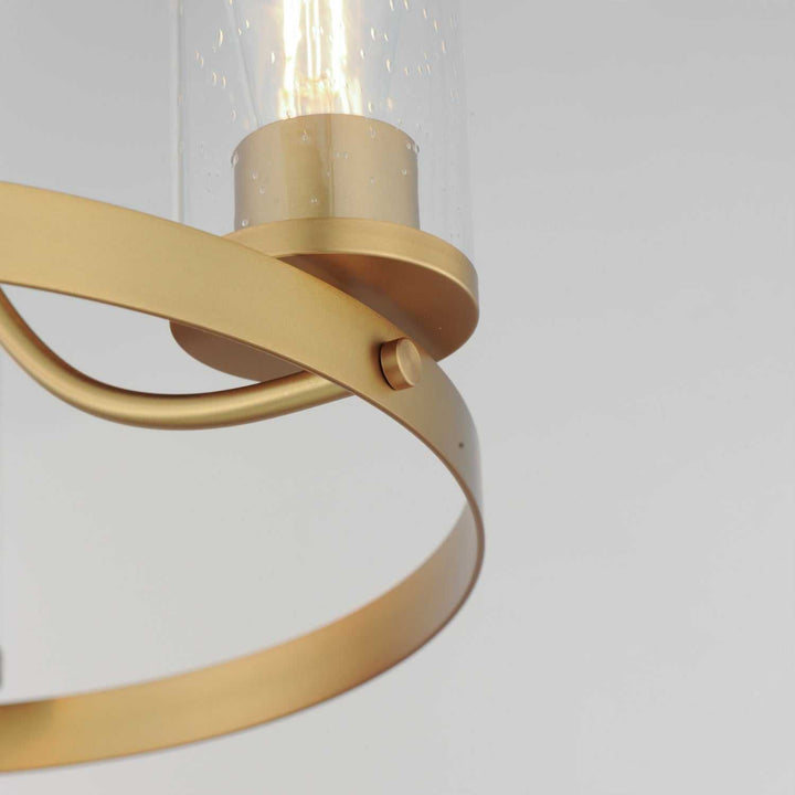 Maxim - 10467CDNAB - Three Light Chandelier - Livingston - Natural Aged Brass
