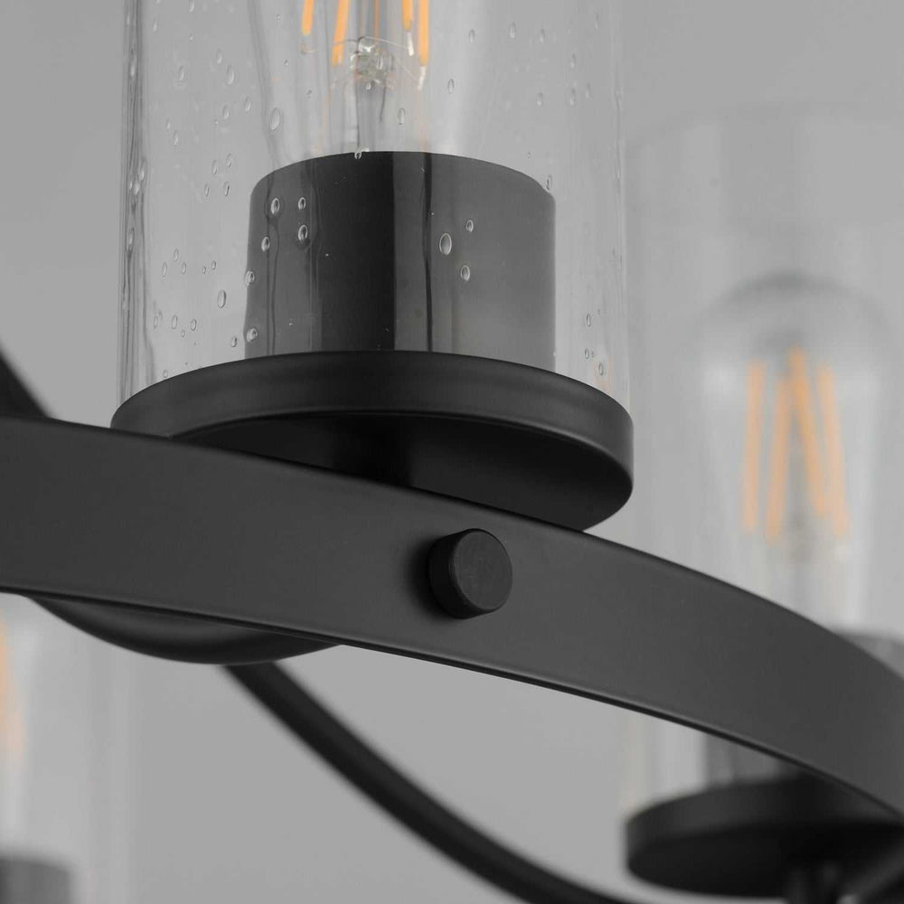Maxim - 10466CDBK - Six Light Chandelier - Livingston - Black