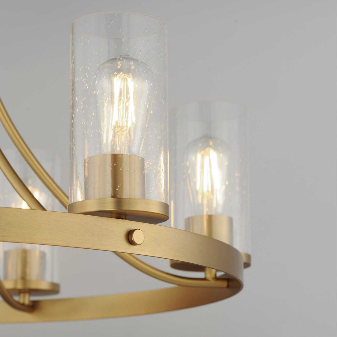 Maxim - 10466CDNAB - Six Light Chandelier - Livingston - Natural Aged Brass