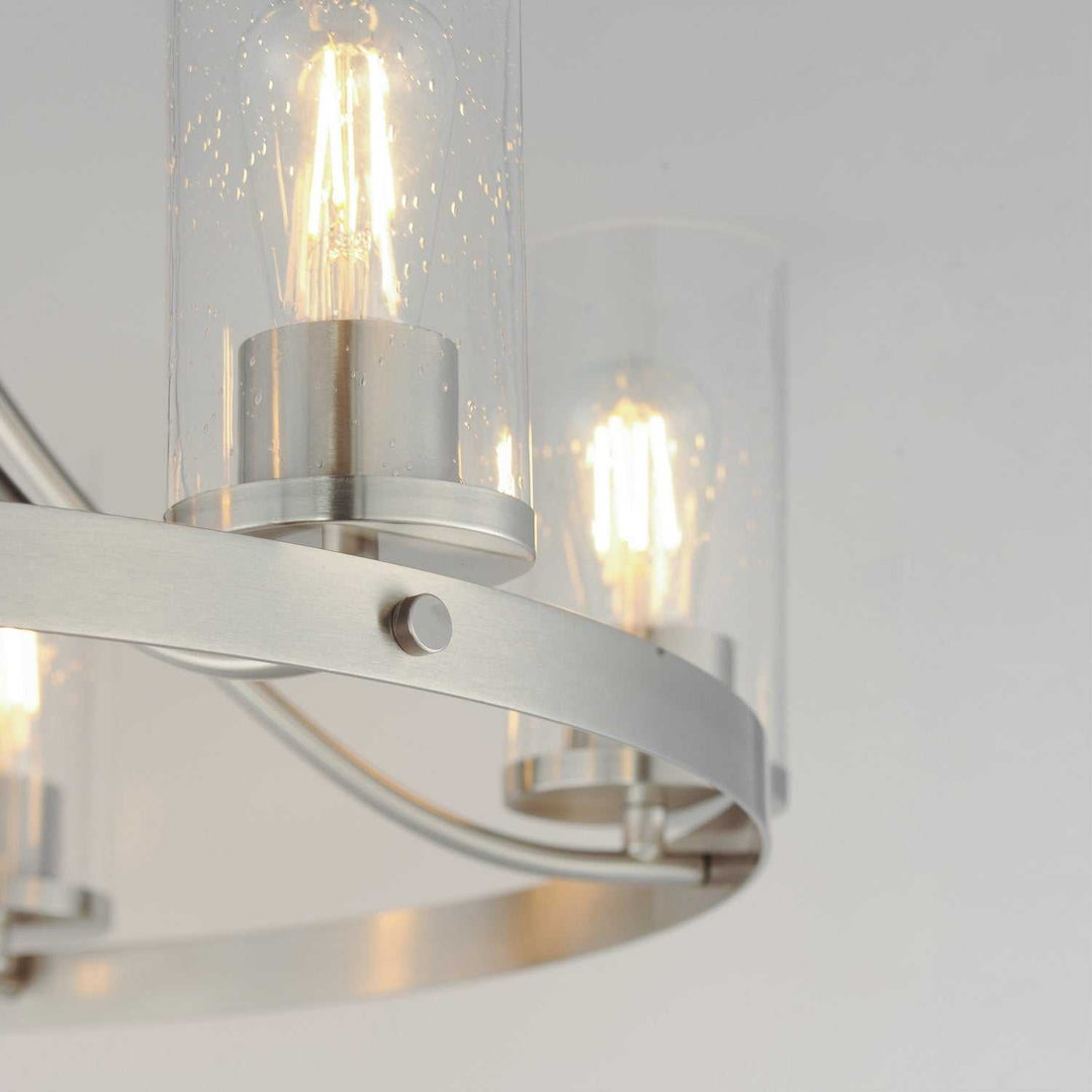 Maxim - 10466CDSN - Six Light Chandelier - Livingston - Satin Nickel