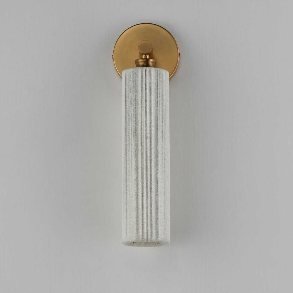 Maxim - 12851NAB - One Light Wall Sconce - Aveline - Natural Aged Brass