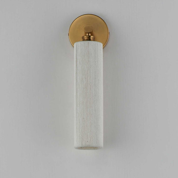 Maxim - 12851NAB - One Light Wall Sconce - Aveline - Natural Aged Brass