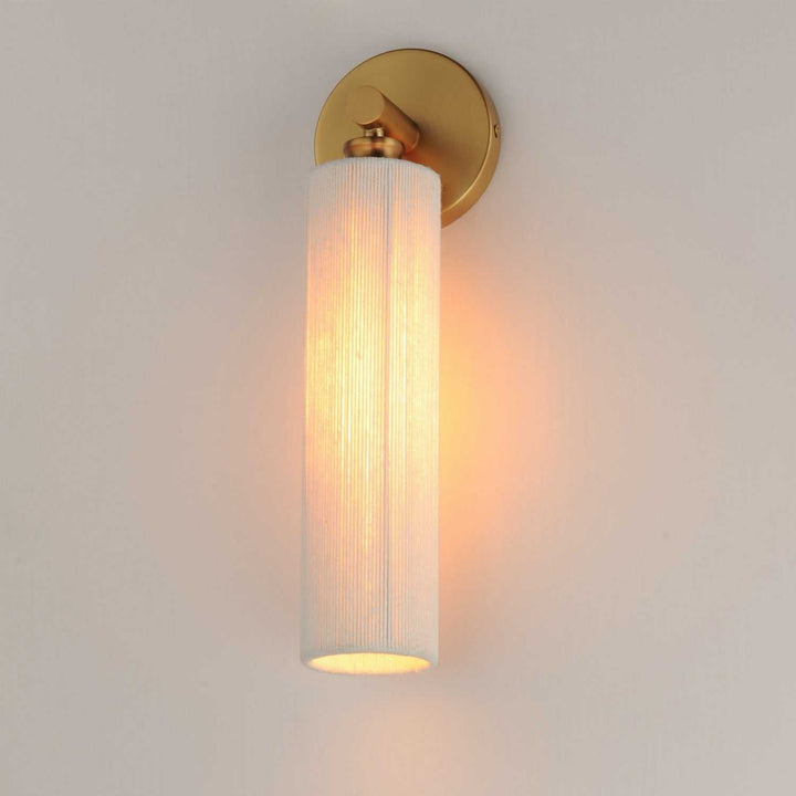 Maxim - 12851NAB - One Light Wall Sconce - Aveline - Natural Aged Brass